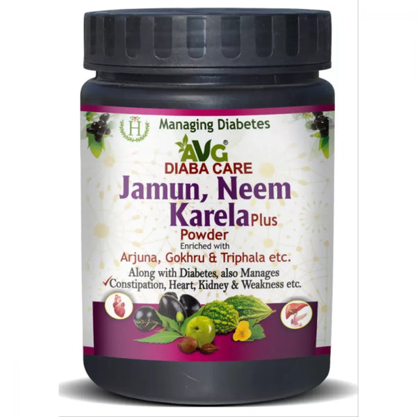 AVG Diaba Care Jamun, Neem & Karela Plus Powder 200g