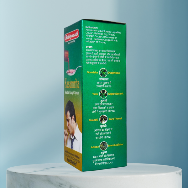 Baidyanath Kasamrit Herbal Cough Syrup 100ML