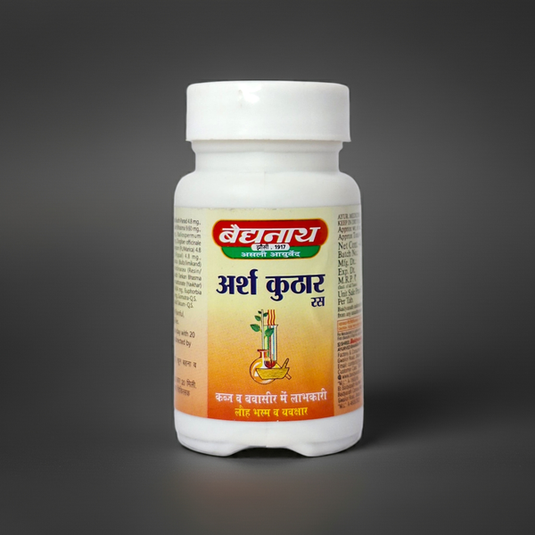 Baidyanath Arsha Kuthar Ras 40 Tablets