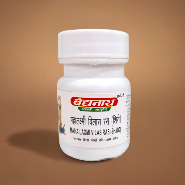 Baidyanath (Jhansi) Maha Laxmi Vilas Ras 40 Tablet (Pack Of 2)