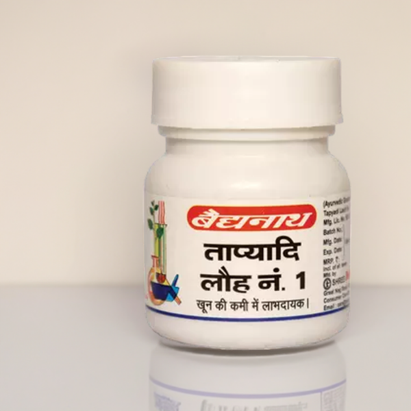 Baidyanath Tapyadi Lauh No.1 (20 Tablets)