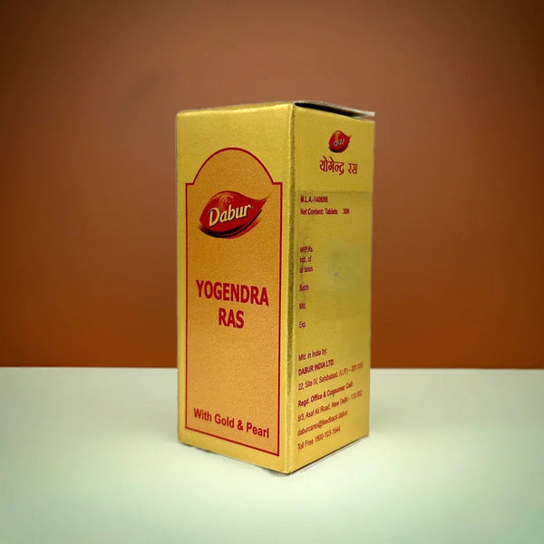 Dabur Yogendra Ras with Gold and Pearl 10 Tablets