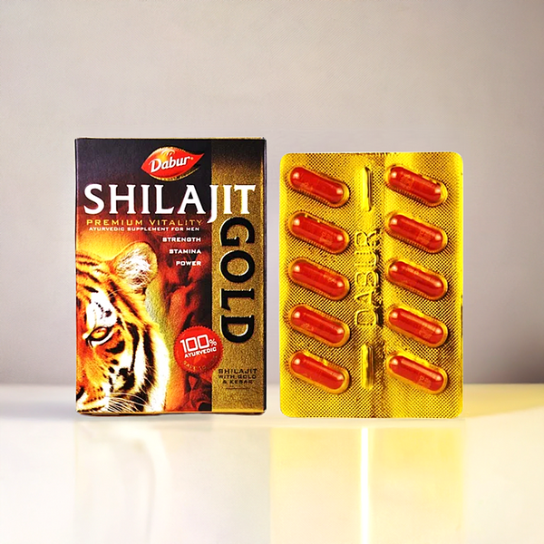 Dabur Shilajit Gold 10 Capsules