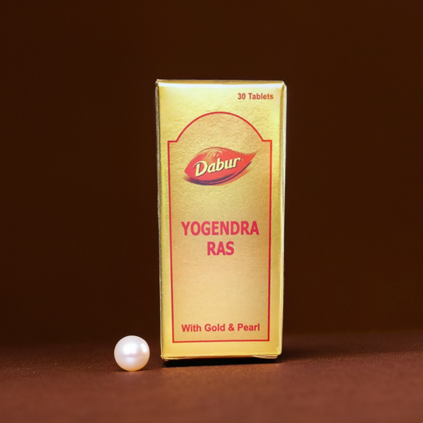 Dabur Yogendra Ras with Gold and Pearl 30 Tablets