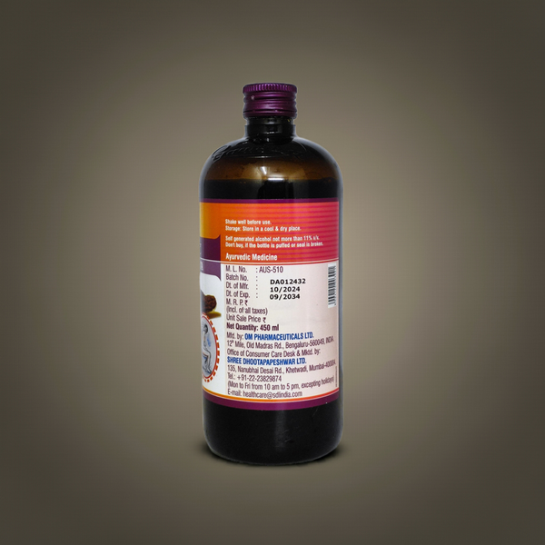 Dhootapapeshwar Abhyarishta 450ml