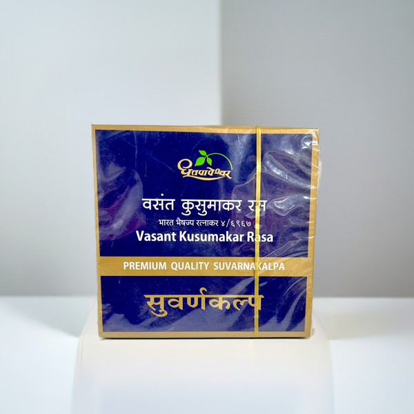 Dhootapapeshwar Vasant Kusumakar Rasa 30 Tablets