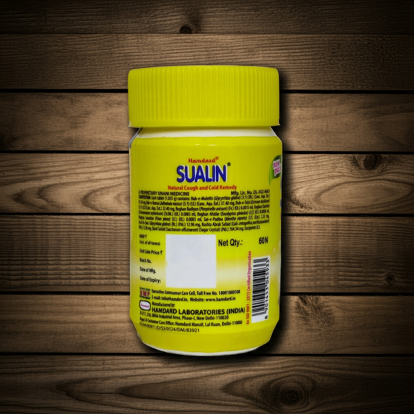 Hamdard Sualin 60 Tablets (Pack Of 2)