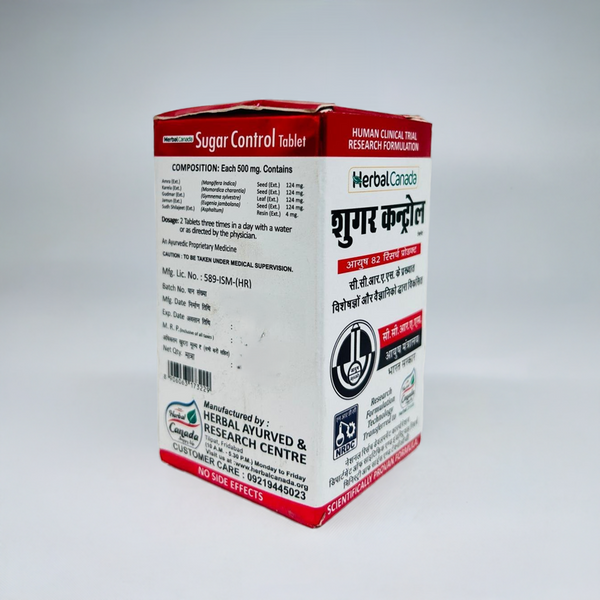 Herbal Canada Sugar Control 60 Tablet
