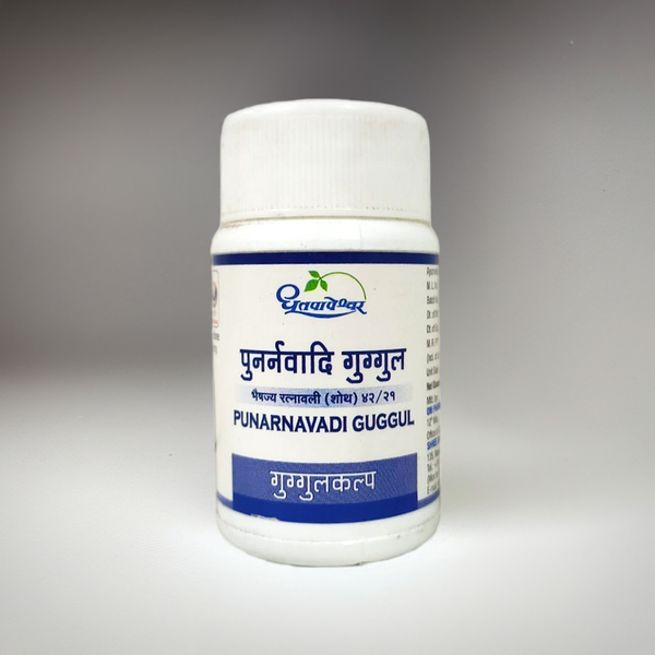 Dhootapapeshwar Punarnavadi Guggul 60 Tablets (Pack Of 2)