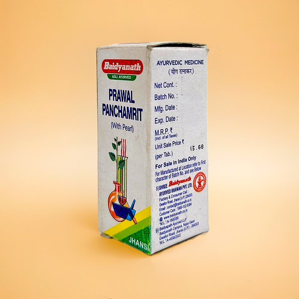 Baidyanath Prawal Panchamrit 25 Tablets