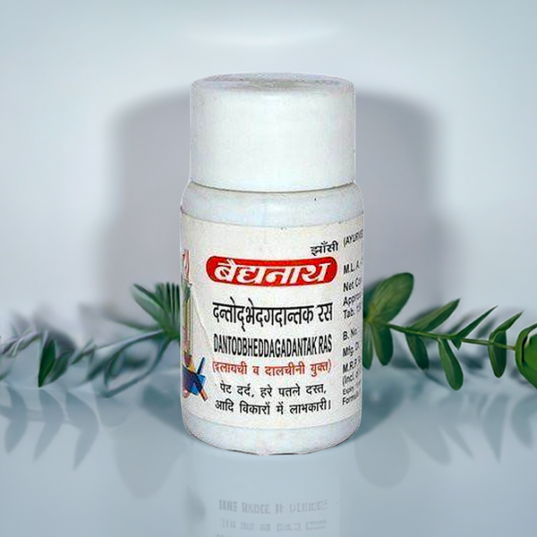 Baidyanath Dantodbhedagadantak Ras 80 Tablets (Pack of 2)